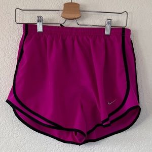 Nike Women's Running Shorts - Size L, Pink, Athletic, Good Condition